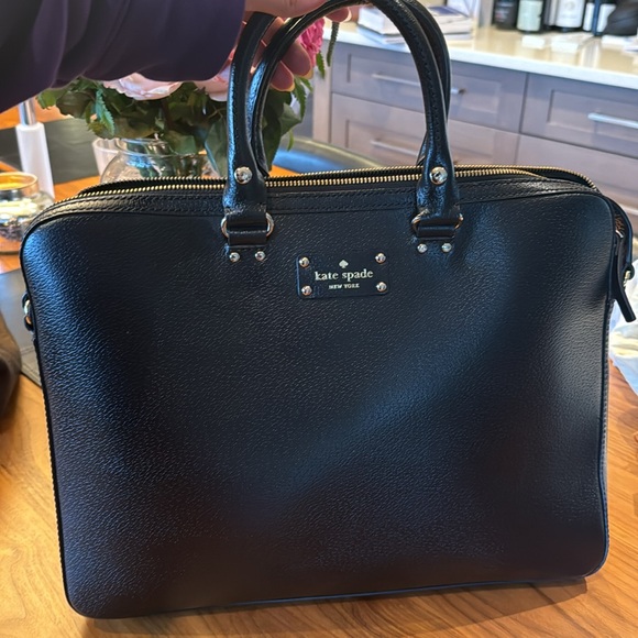 Kate Spade briefcase bag, black - Picture 2 of 5